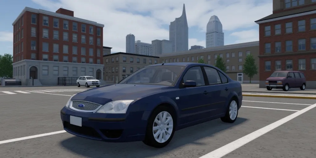 2005 Ford Mondeo in Car Crushers 2, in a city