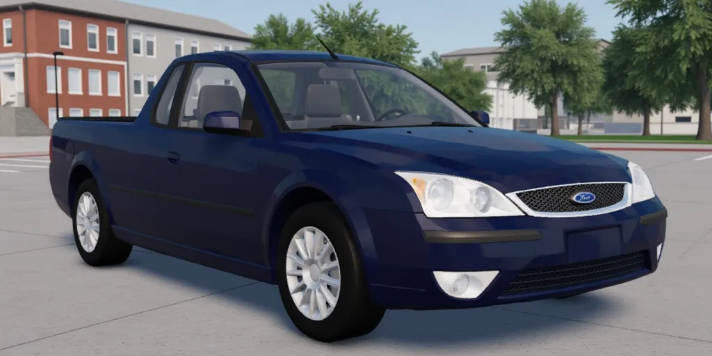 2005 Ford Mondeo (as a pickup) in Car Crushers 2, in a city
