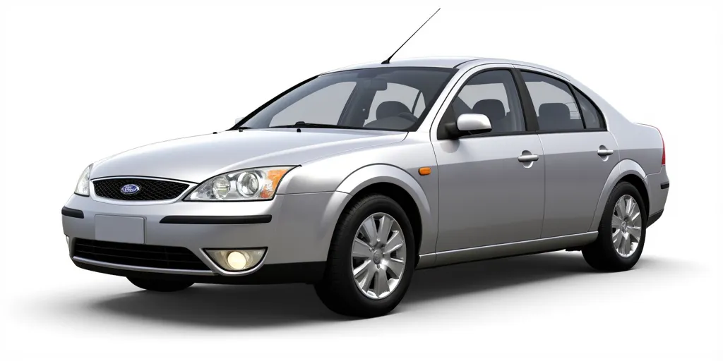 super smash bros ultimate render, white background, 2005 Ford Mondeo