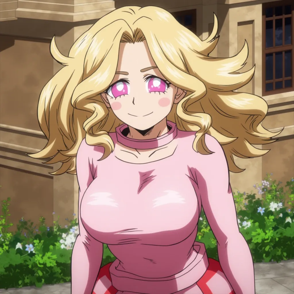 My Hero Academia style, Marilyn Monroe, screenshot from My Hero Academia, source_anime