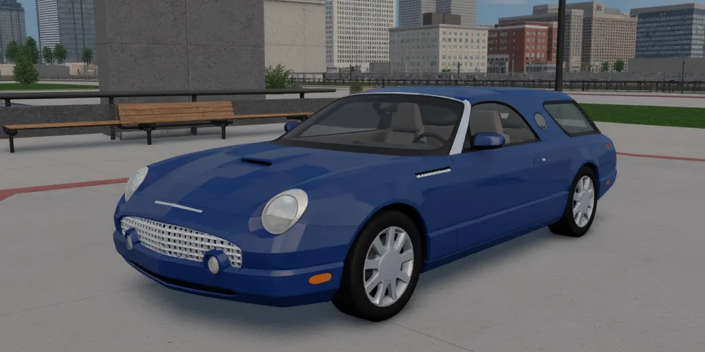 2004 Ford Thunderbird station wagon, in Car Crushers 2, in a city
