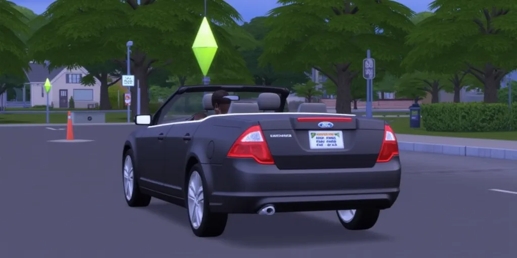 THSMS screencap 2008 Ford Fusion convertible