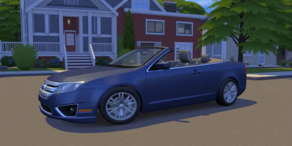 THSMS screencap 2011 Ford Fusion convertible