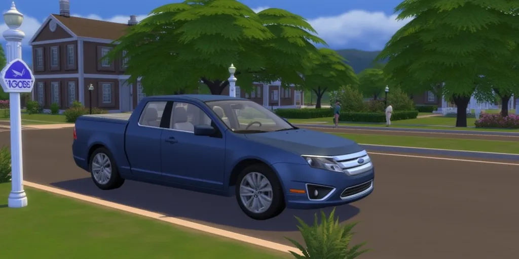 THSMS screencap 2011 Ford Fusion pickup, as a pickup