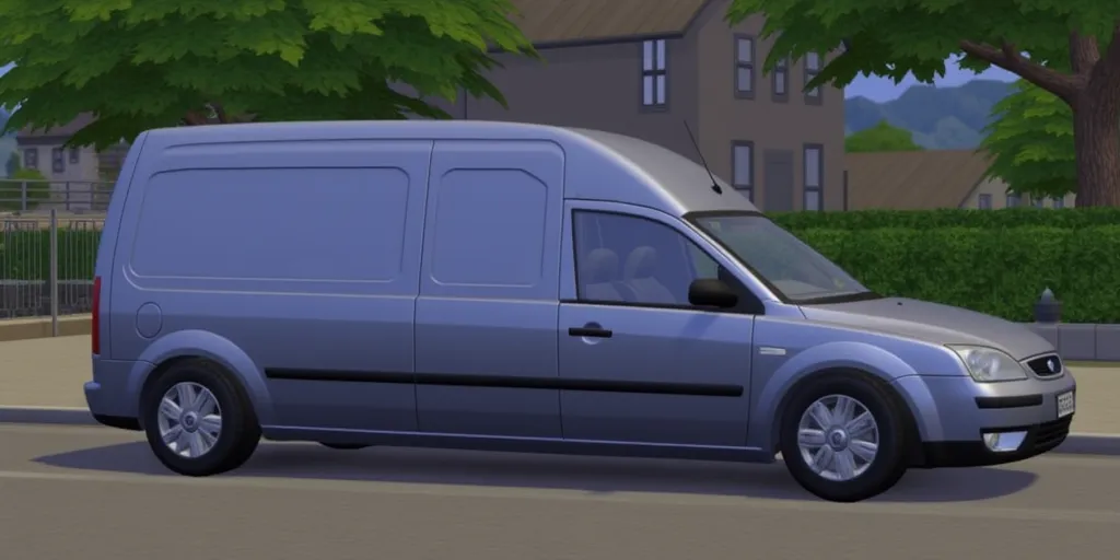 THSMS screencap 2005 Ford Mondeo panel van, three-door van