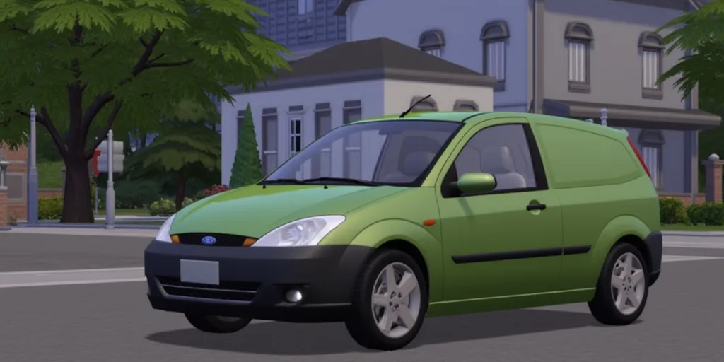 THSMS screencap 2002 Ford Focus panel van, three-door van