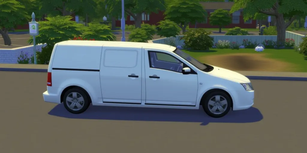THSMS screencap 2011 Ford Fusion panel van, three-door van