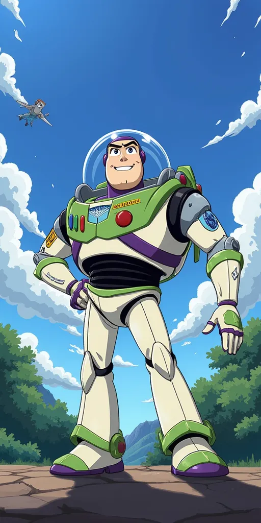 Buzz Lightyear in TEIS, anime