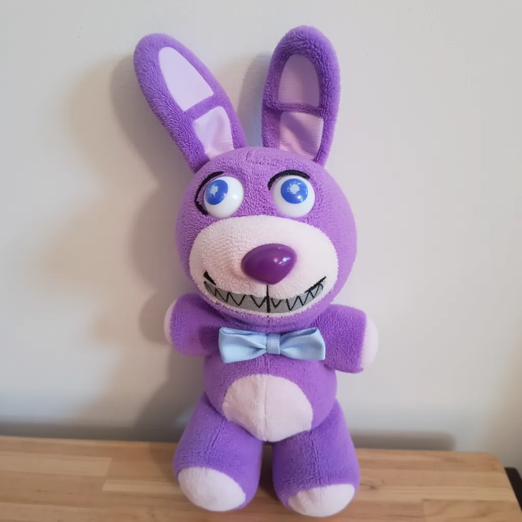 Purple bunny plushie original