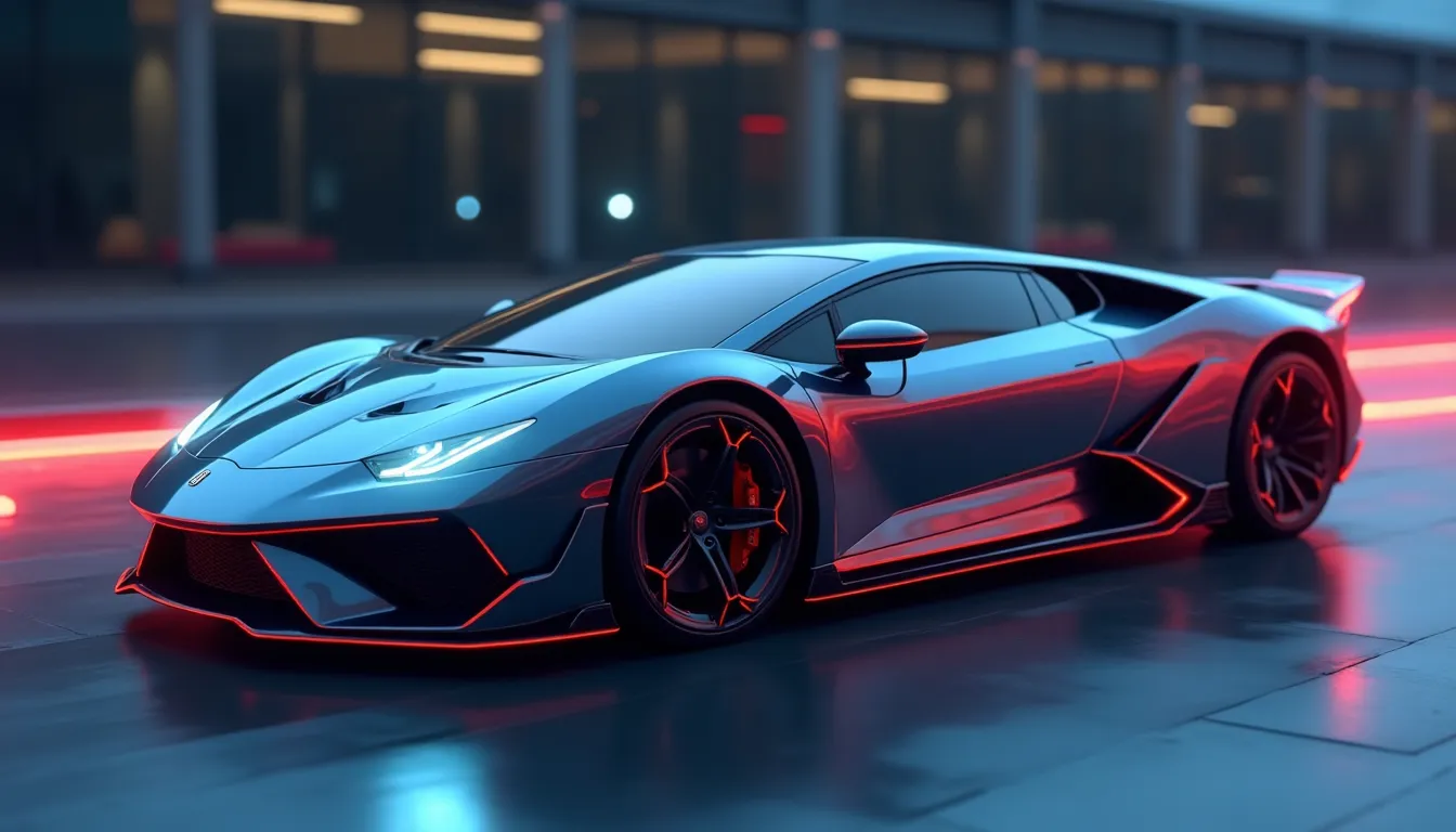 All LORAs based on fictional car renderings (fan works)