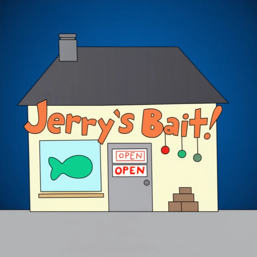 Literally Jerry's Bait Shop LoRA