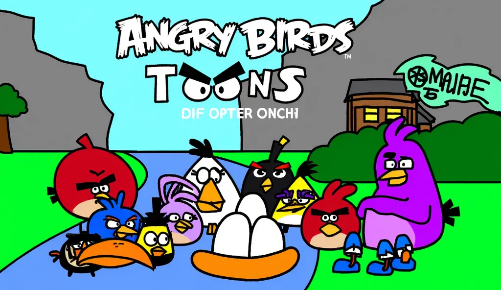 una nueva caricatura de Angry Birds