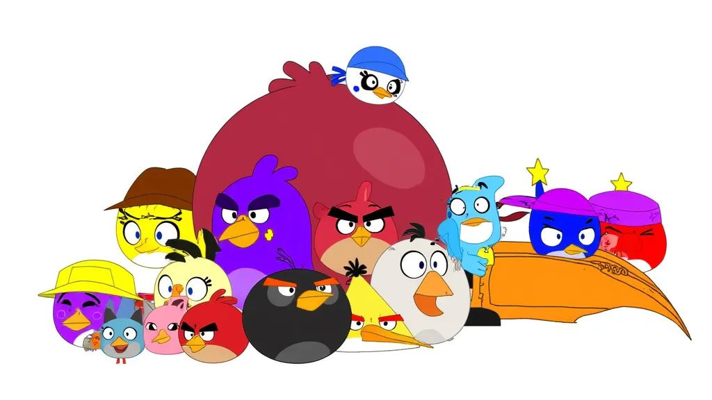 Angry Birds In The Style of Sussan & Friends / HHPAY Animations