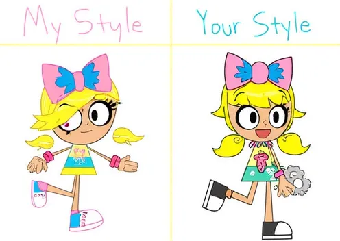 My Style vs Your Style In The Style of Sussan & Friends / HHPAY Animations