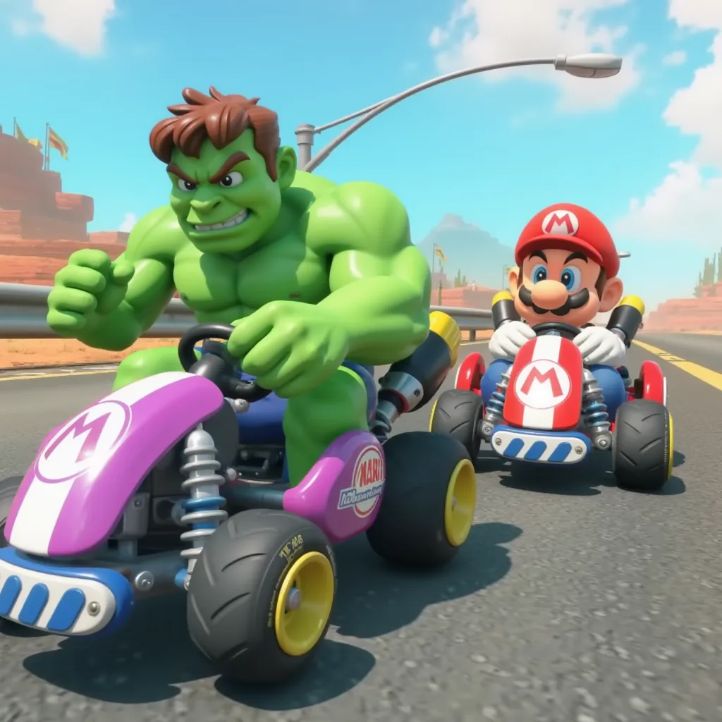 Mario Kart World (Nintendo Switch 2) screenshots (teaser trailer version)
