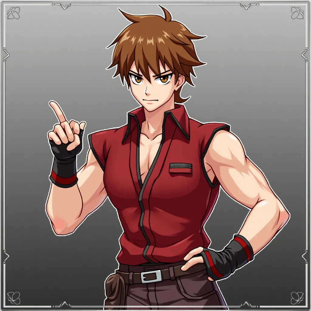 The King of Fighters (Image AI Model Collection by Svan Luxe)
