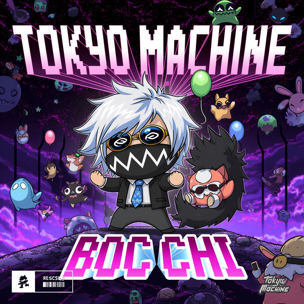 Tokyo Machine Poster, text "BOCCHI"