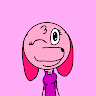 Sally The pink dog