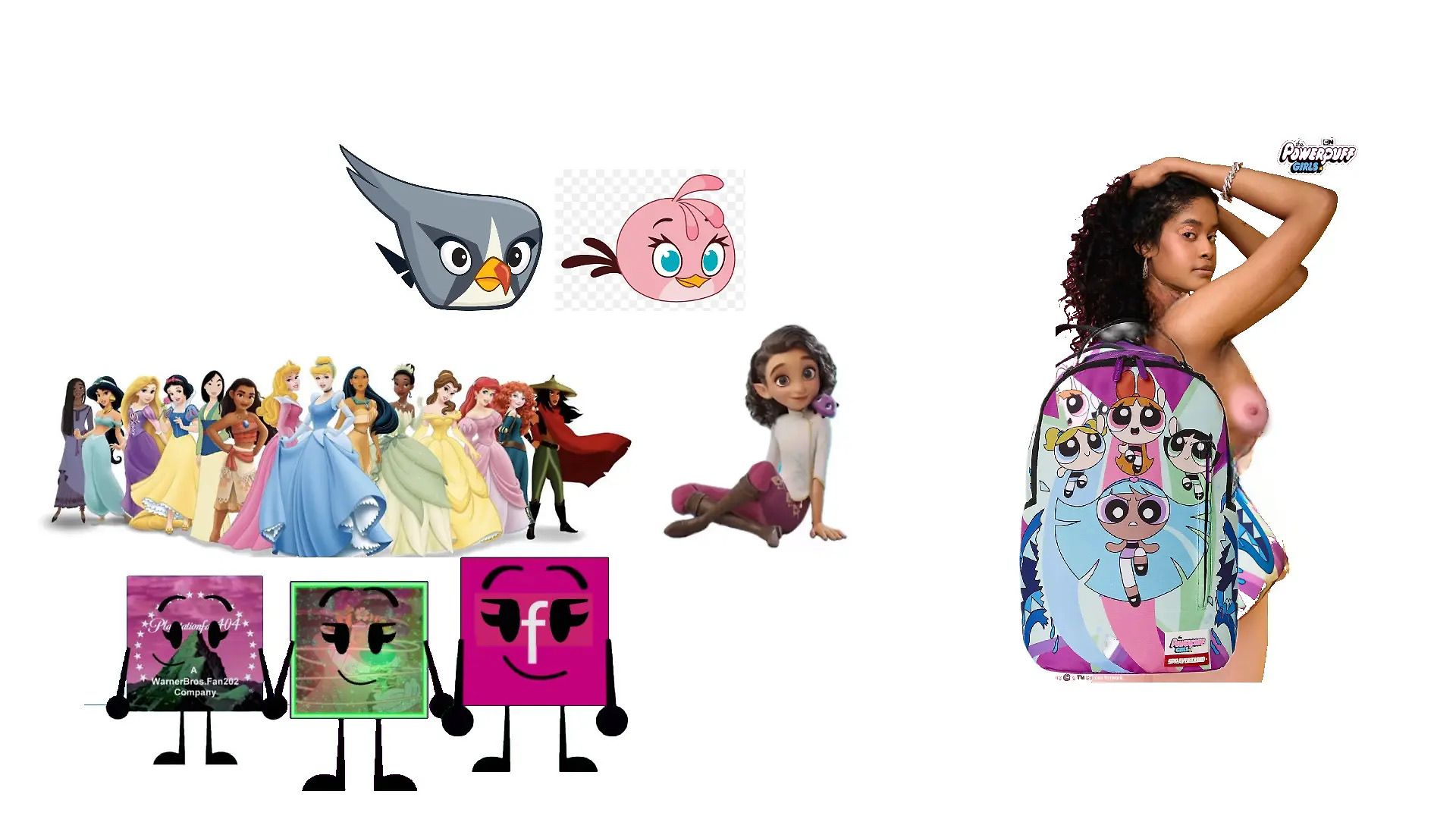 Female Collection Cartoons And Characters 