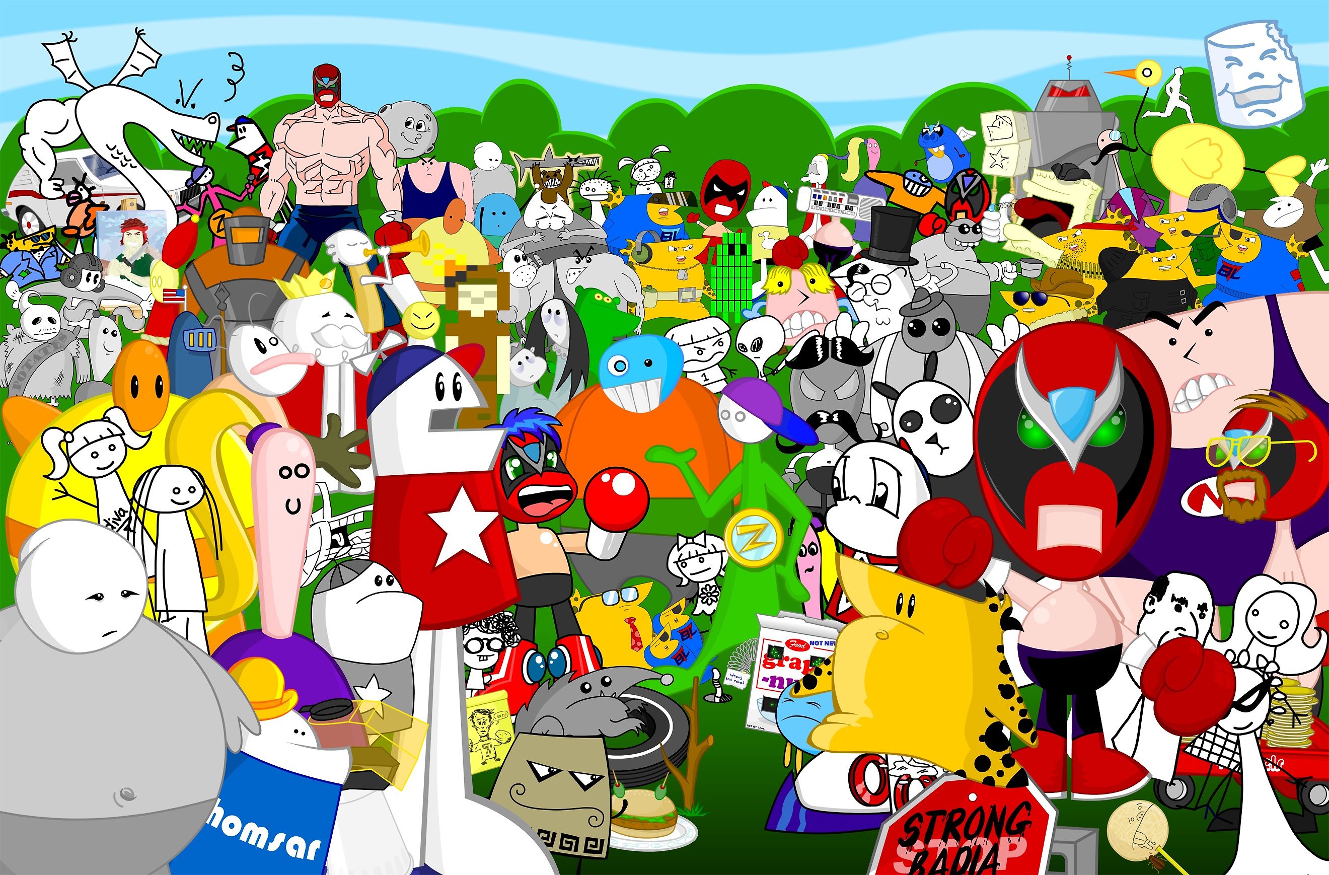 Homestar Runner voices