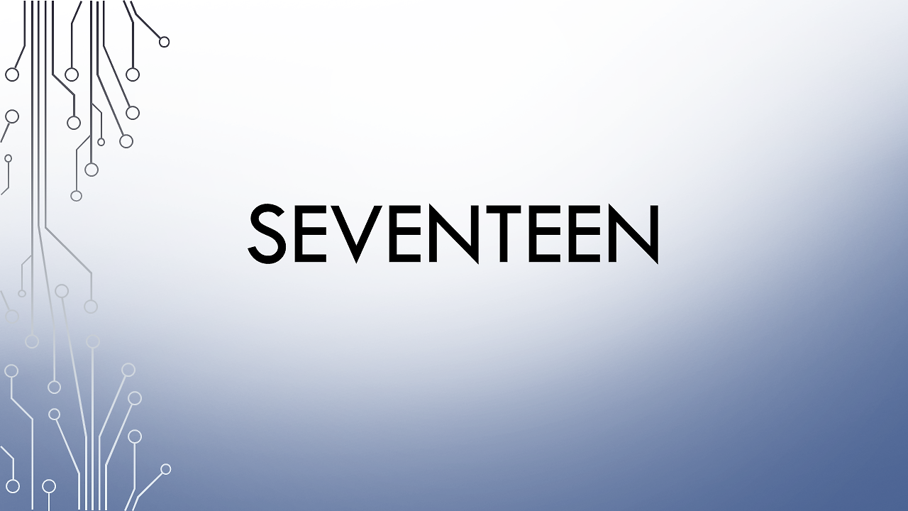 SEVENTEEN