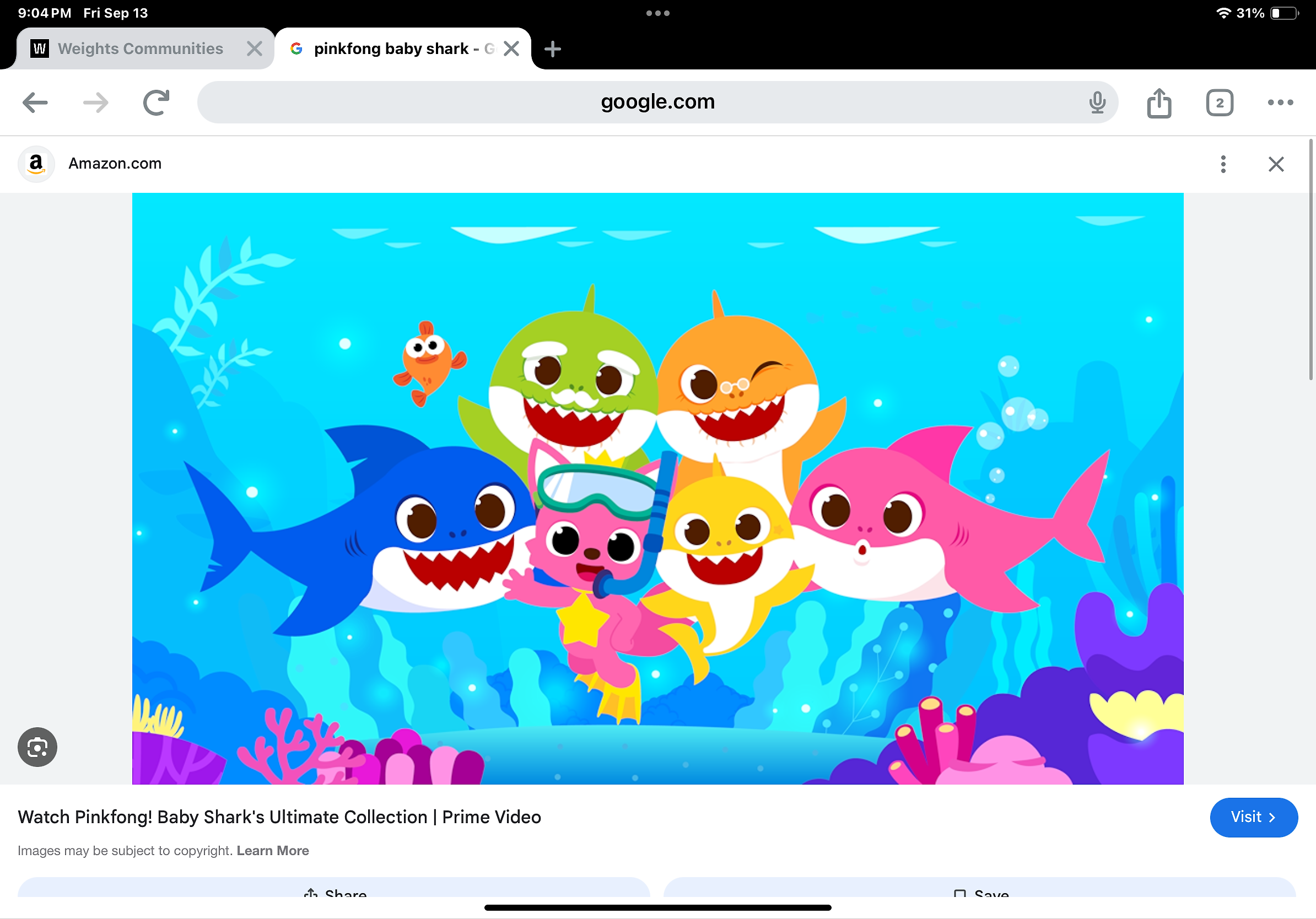 Pinkfong baby shark