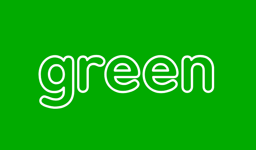 Green characters