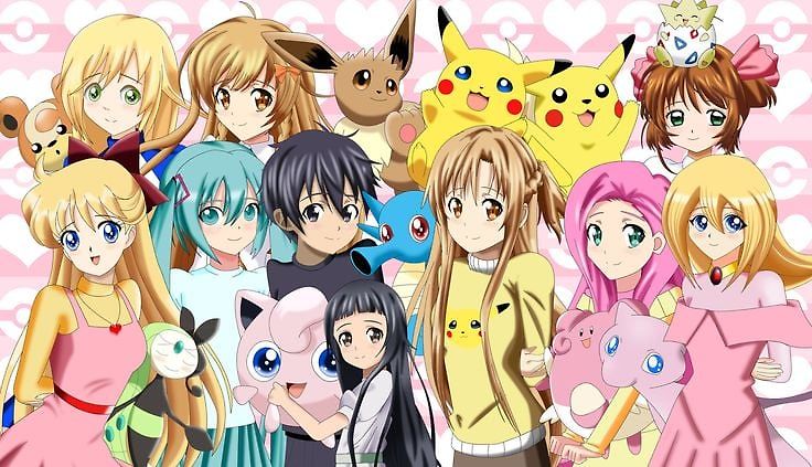 Anime and Anime Cute Characters