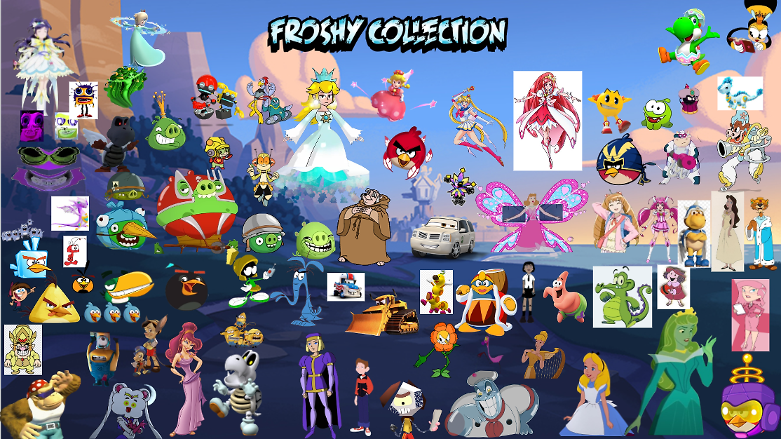 All of the characters voices