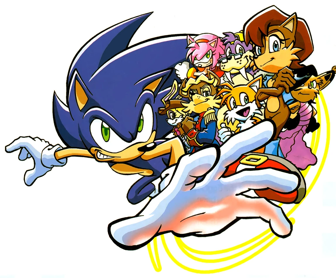 Sonic Archie verse