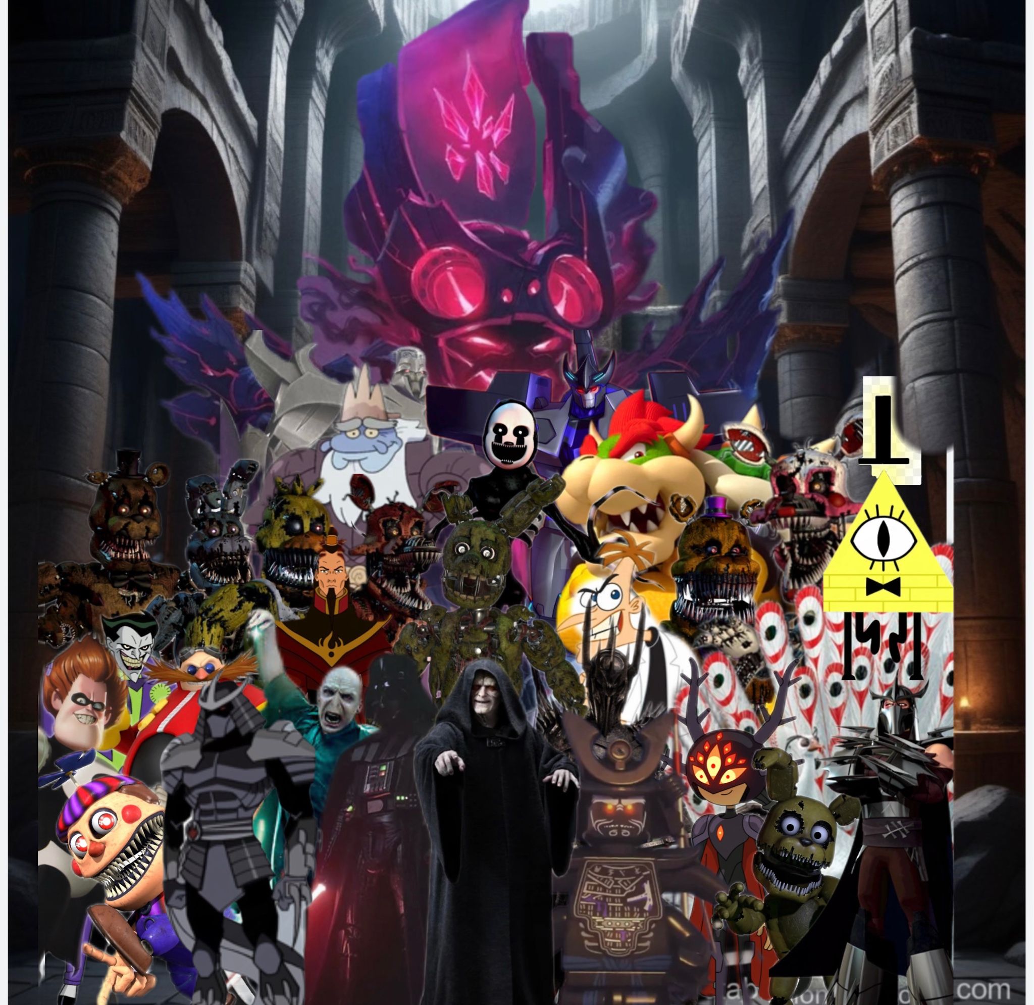 The emperor and the villain of darkness