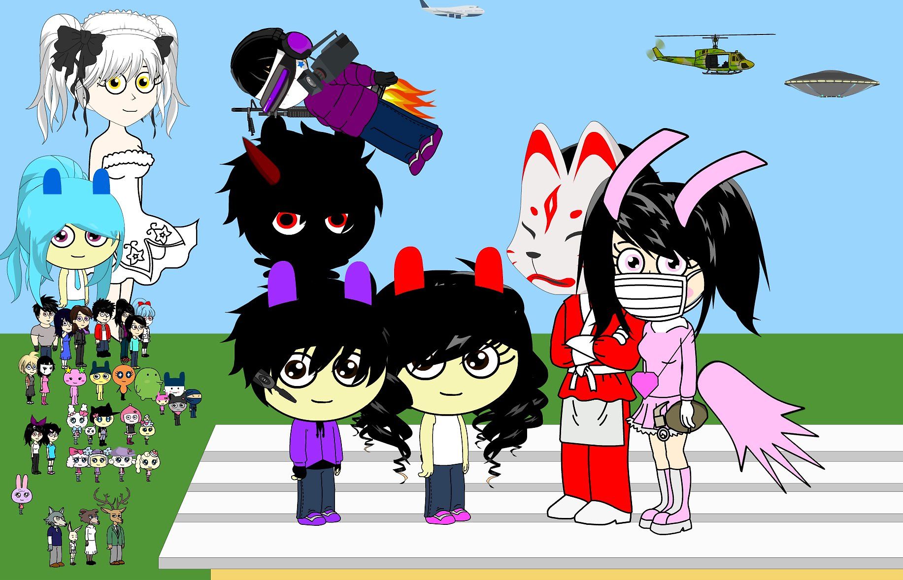 CreateNull’s OC’s Headcanon Voices(JPN Dub)