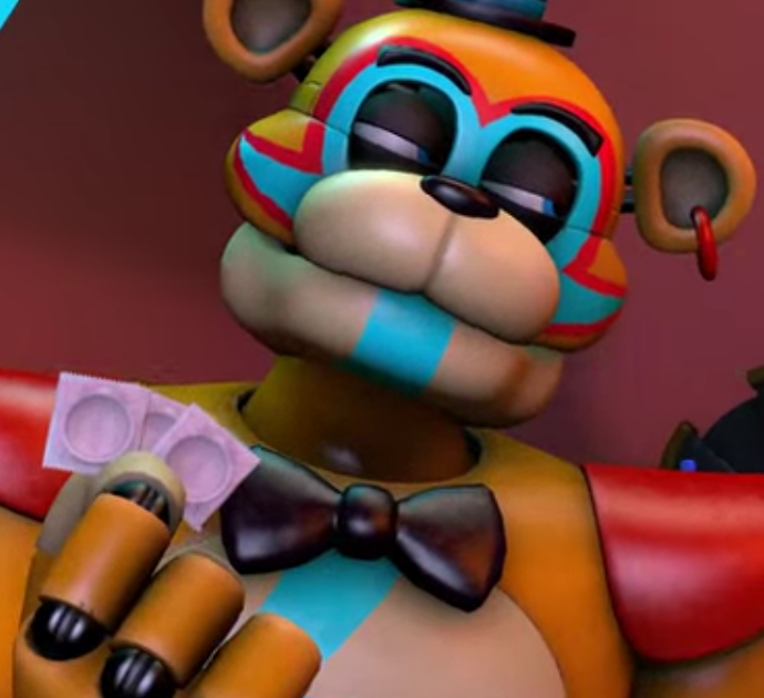Glamrock Freddy (FNAF/FruitCock)