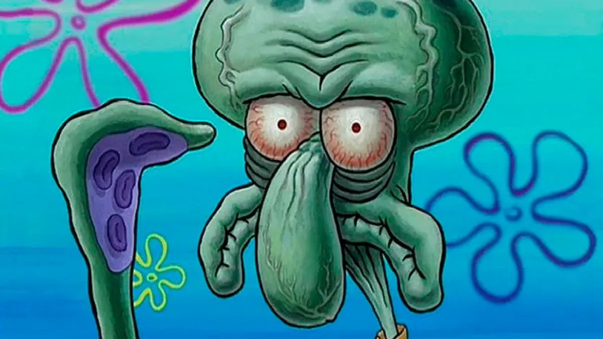 Squidward Tentacles, (Spongebob)