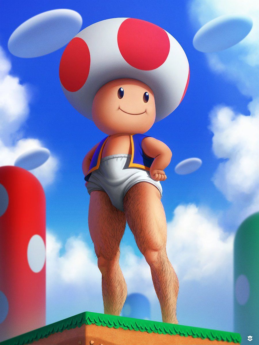 Toad - Super Mario