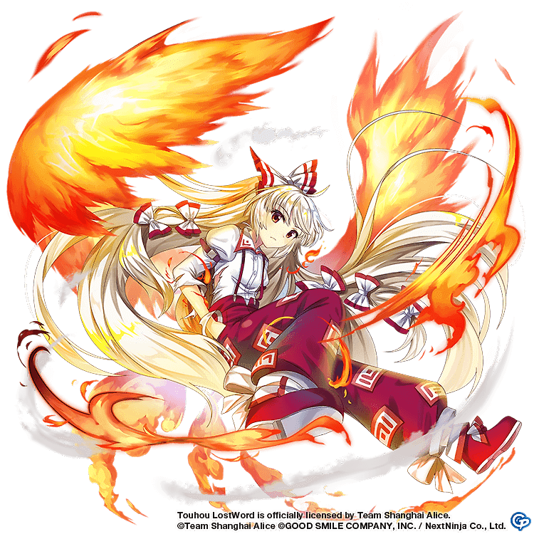 Fujiwara no mokou (Touhou lostword)