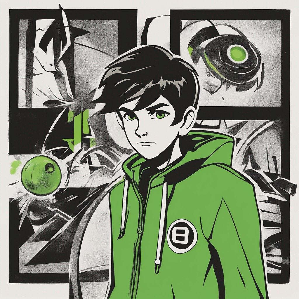 Ten year old Ben 10 (Ben 10 classic/reboot)