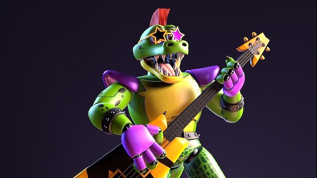 Montgomery Gator/Monty (FNAF SB/ Five Nights At Freddy's Security Breach)