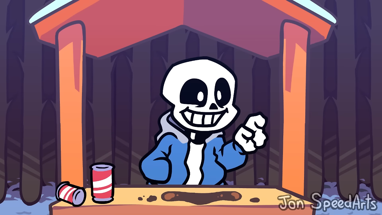 Sans Undertale (Sans, But He Does Coke)