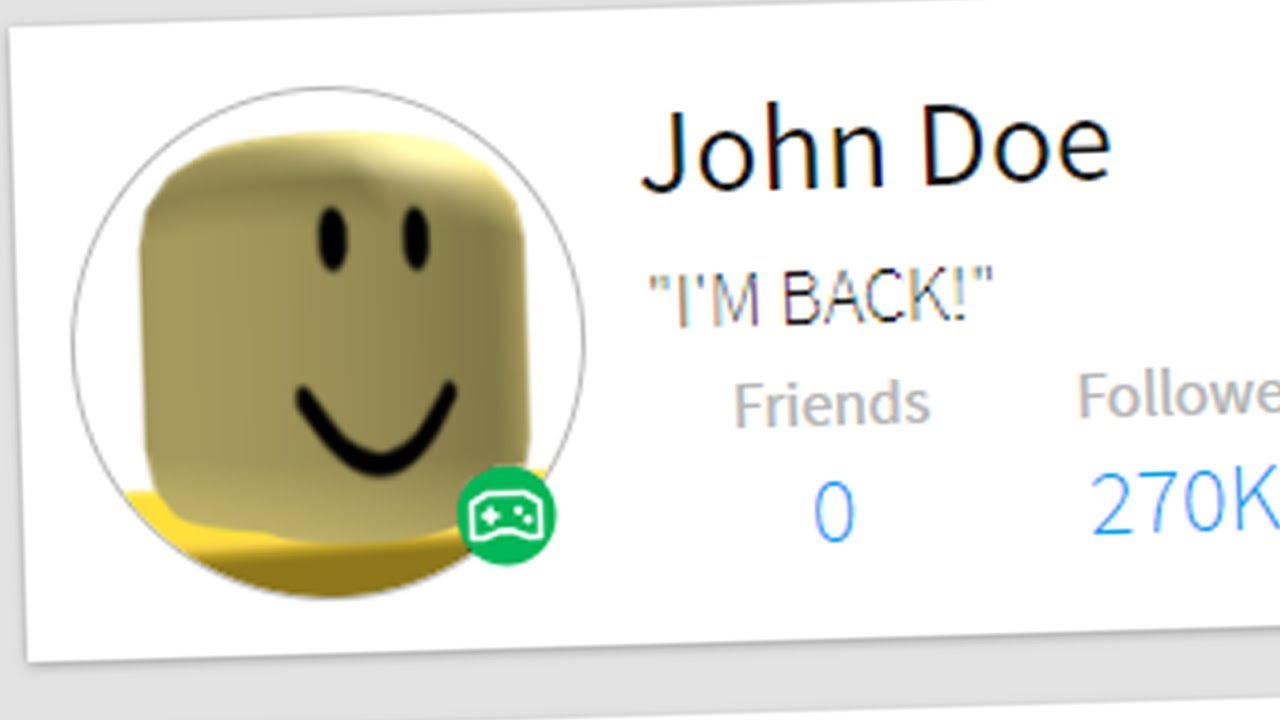 JOHN DOE (ROBLOX)