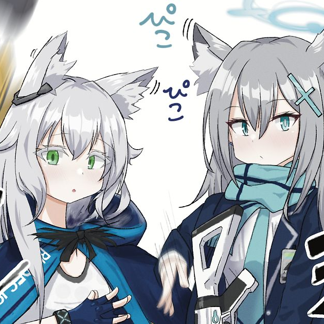 Rosmontis (Arknights) / Sunaookami Shiroko (Blue Archive) CV: Yui Ogura