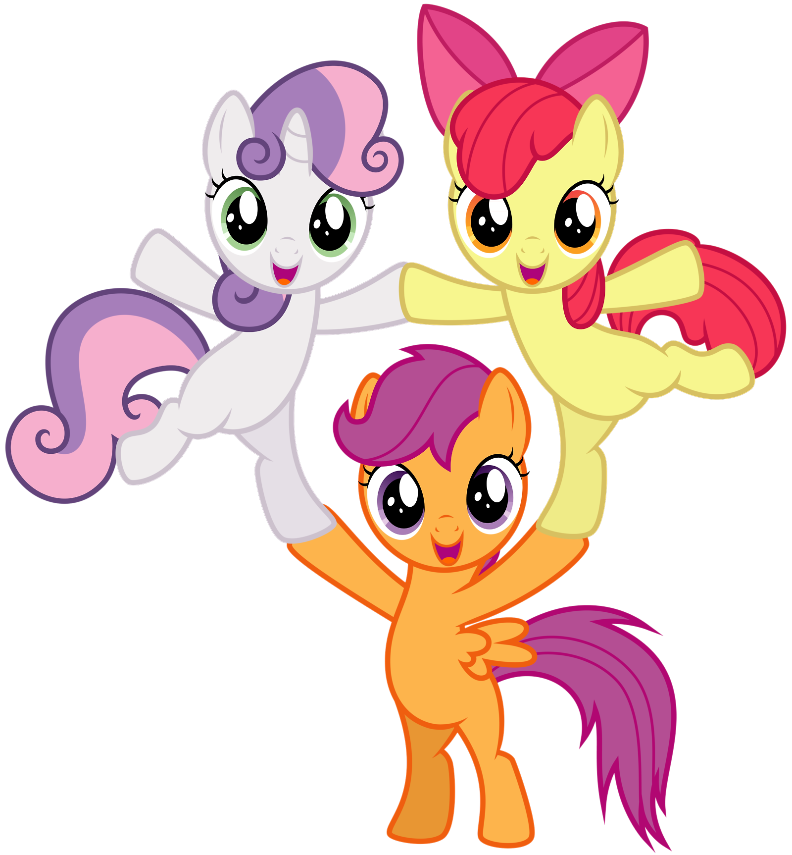 The Cutie Mark Crusaders (MLP) Each