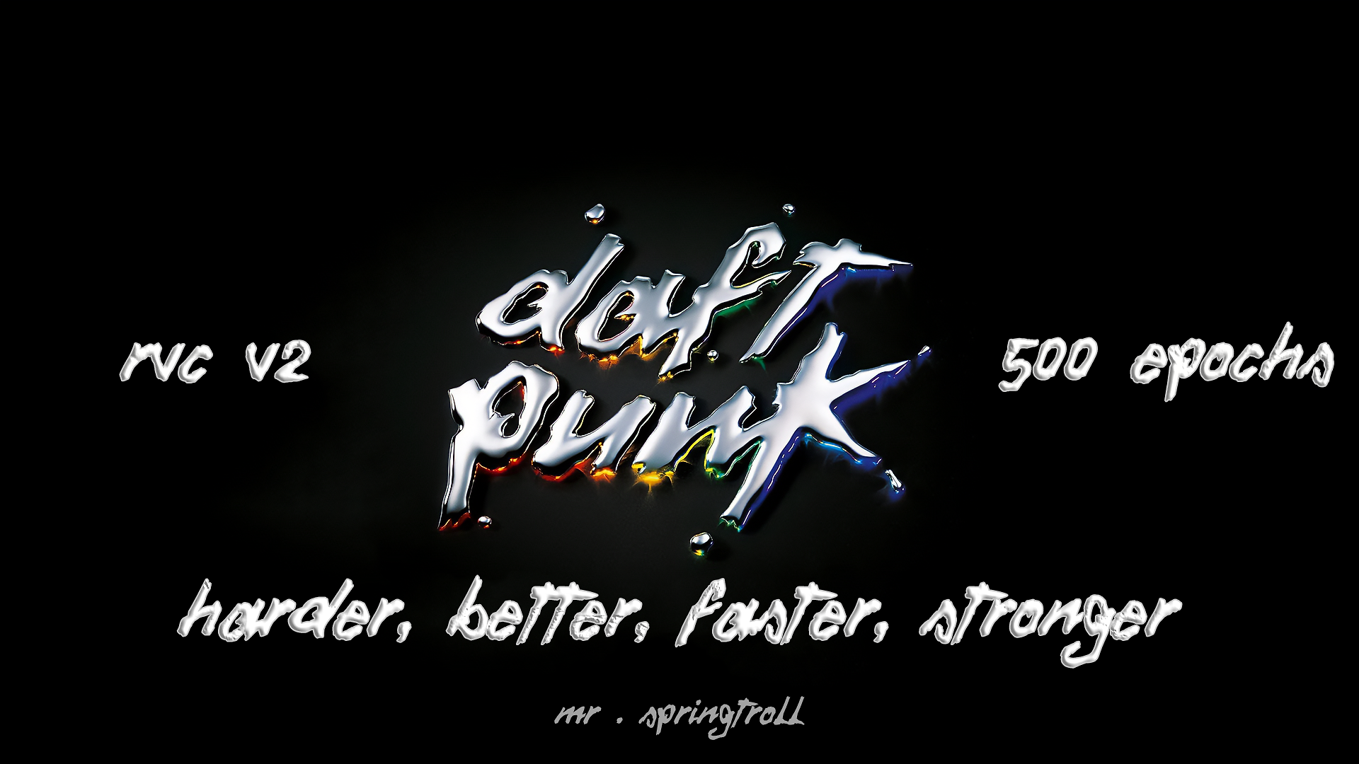 Daft Punk vocoder (utilisé dans "Harder, Better, Faster, Stronger")