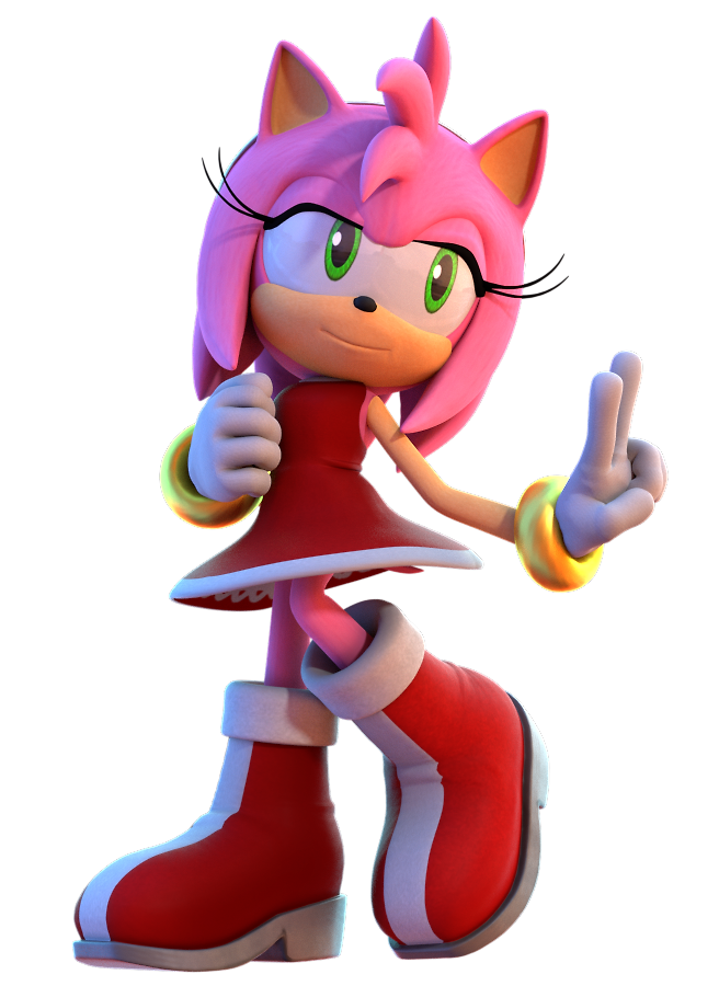 Amy Rose - Sonic Series, VA: Lisa Ortiz