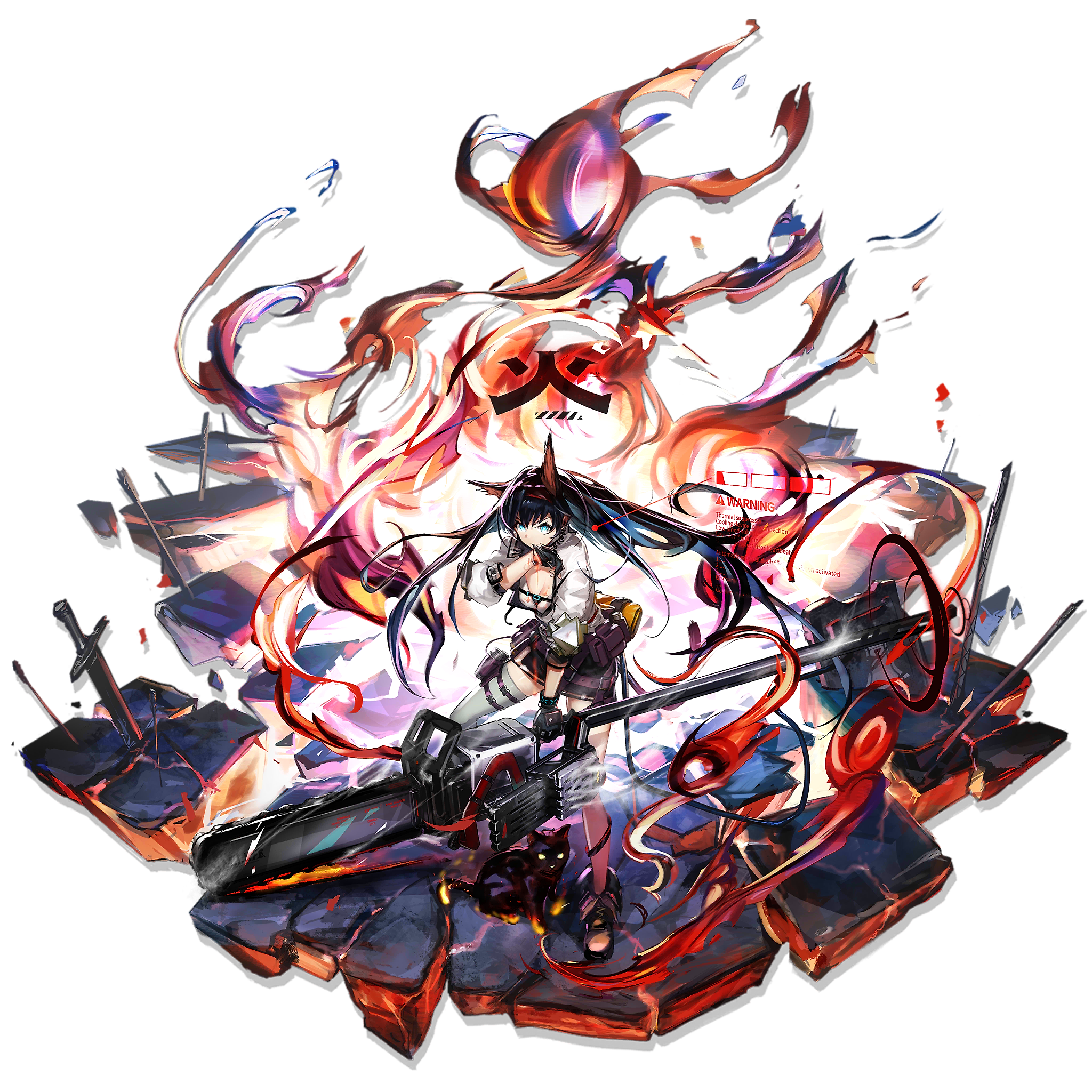Blaze (Arknights, Japanese - CV: Mai Nakahara)