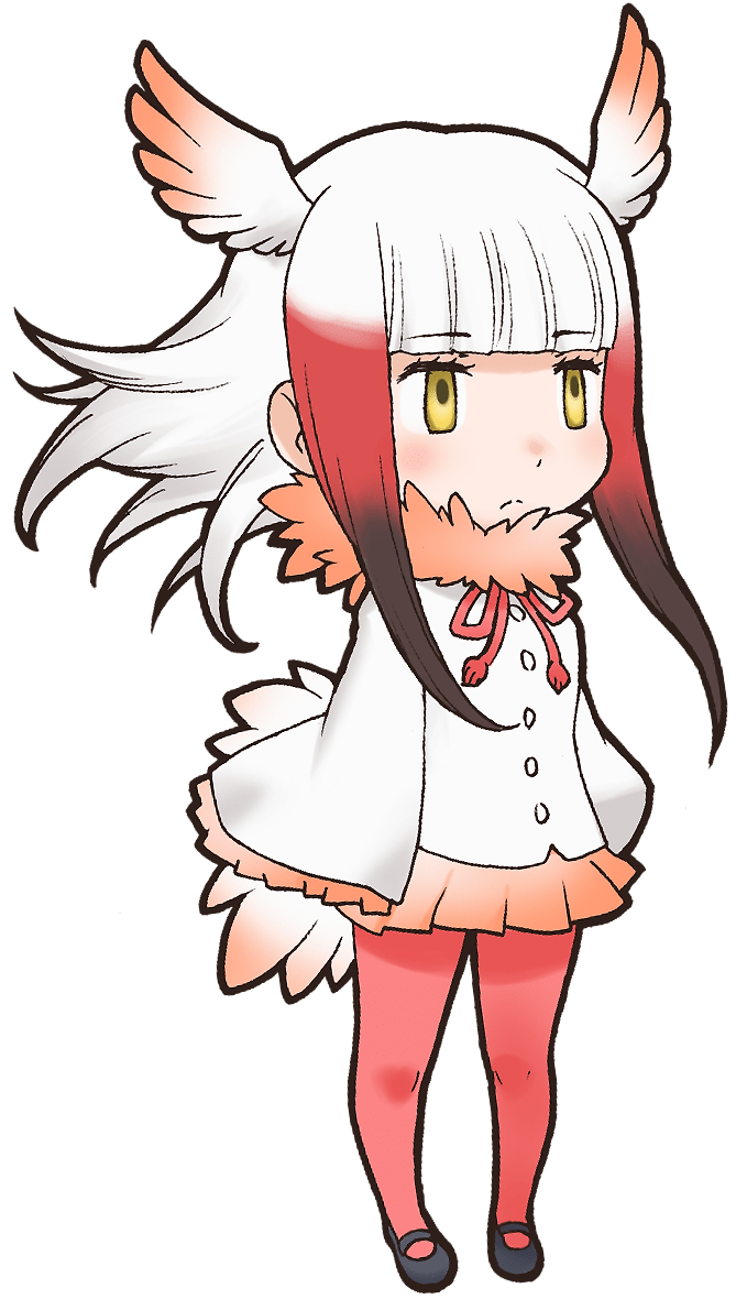 Japanese Crested Ibis / Toki (Kemono Friends) (Screaming), 32k