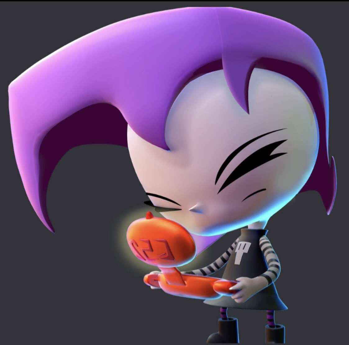 Gaz (Invader Zim, Nickelodeon All-Star Brawl 2)