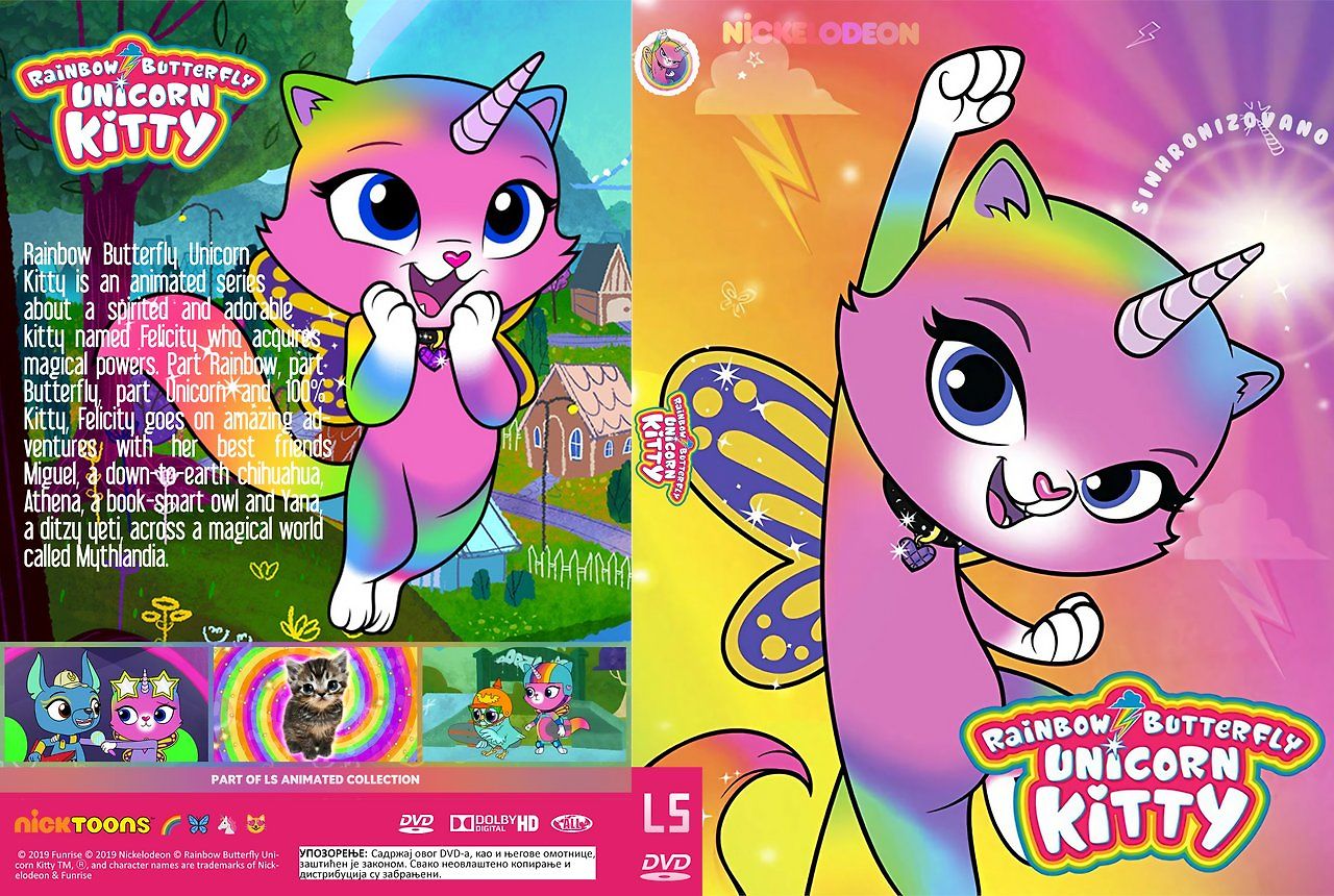 Felicity (Rainbow Butterfly Unicorn Kitty)