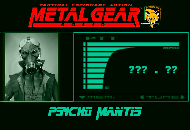 Psycho Mantis - from MGS 1