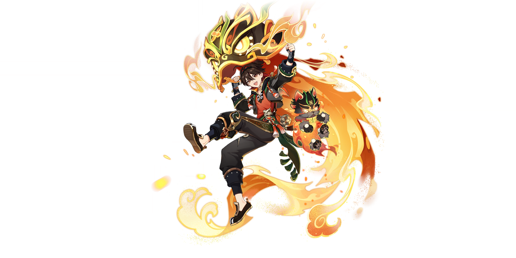 Yip Gaming (Genshin Impact, Japanese - CV: Shohei Komatsu) (RIN_E3)